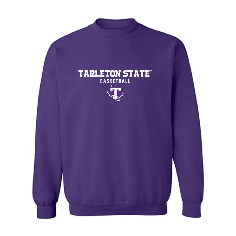 Tarleton State - NCAA Women's Basketball : Arieona Rosborough - Classic Shersey Crewneck Sweatshirt Hoodie with Hood Adjustable Protection