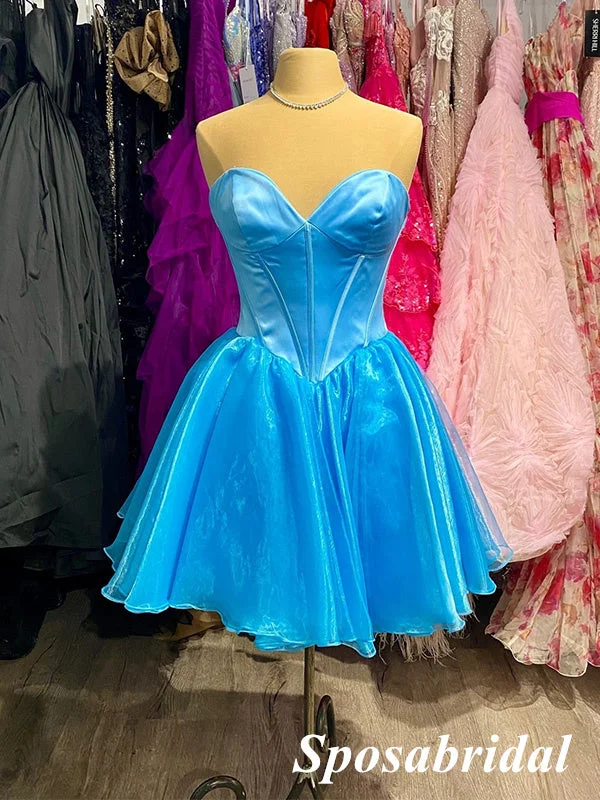 Sexy Satin Sweetheart Sleeveless A-Line Mini Dresses/ Homecoming Dresses, PD3634 Trendy Camisole Mini Dress Sexy Satin Sweetheart Sleeveless A-Line Mini Dresses/ Homecoming Dresses, PD3634 Trendy Camisole Mini Dress