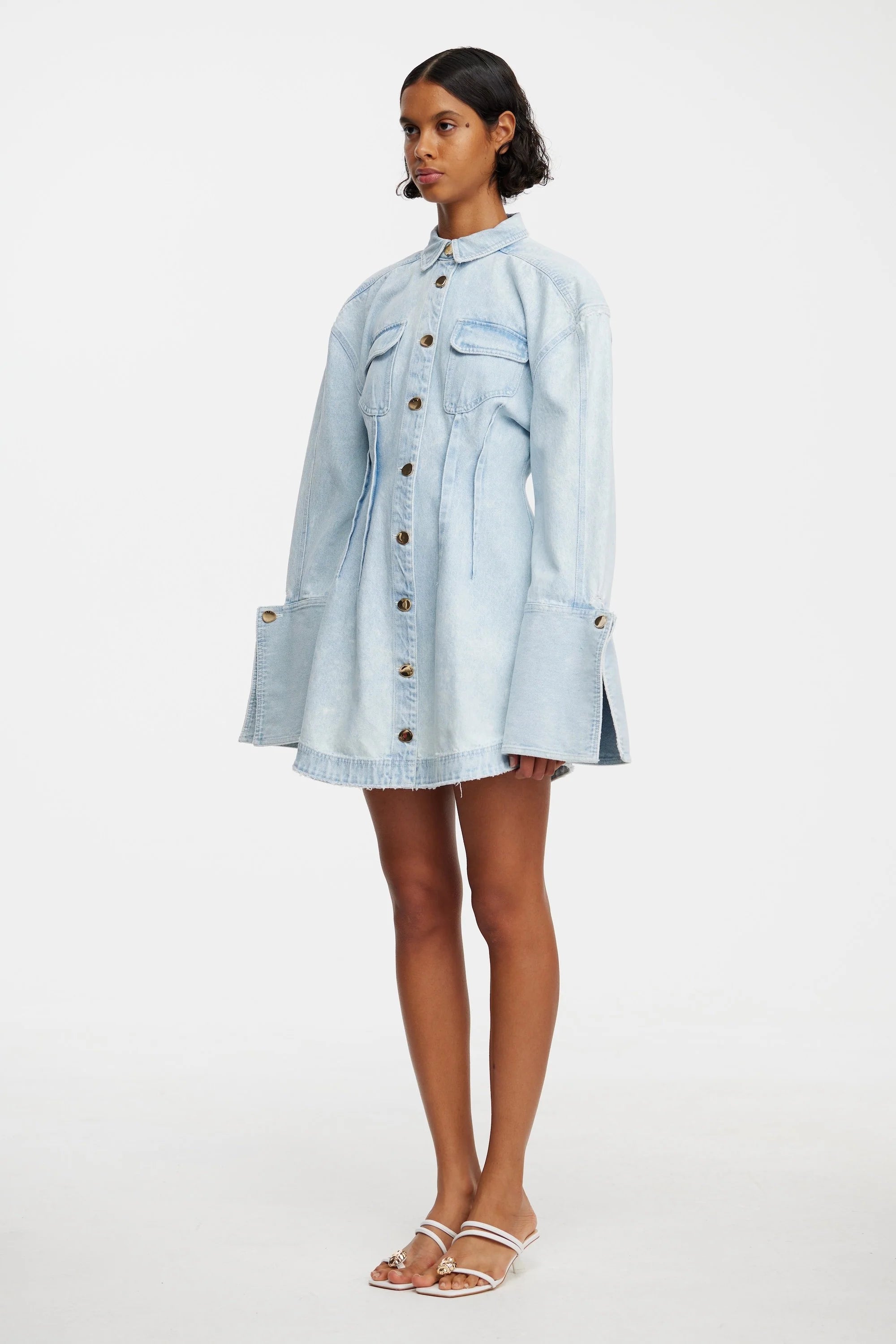 Acler Dales Mini Dress Stylish Ruffle Mini Dress