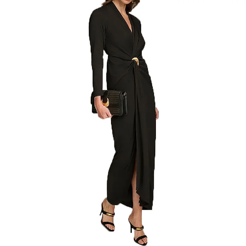Womens Embellished Polyester Evening Dress Tunics Short Trendy