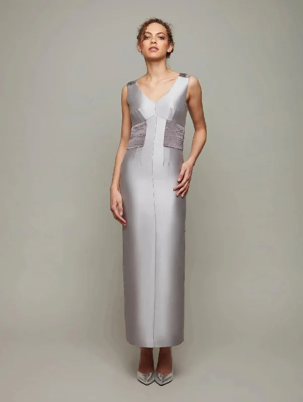 SCEPTRE | Column Evening Dress Tunics Solid Classic