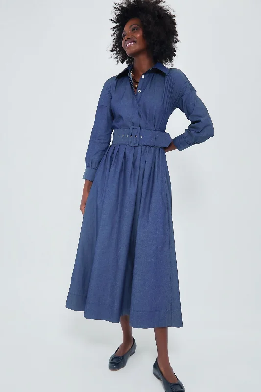 Chambray Comporta Dress Tunics Essential wardrobe
