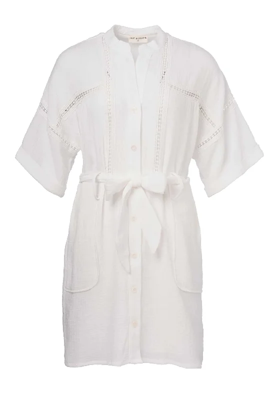 Ms Dress Sorena White Tunics Floral girly