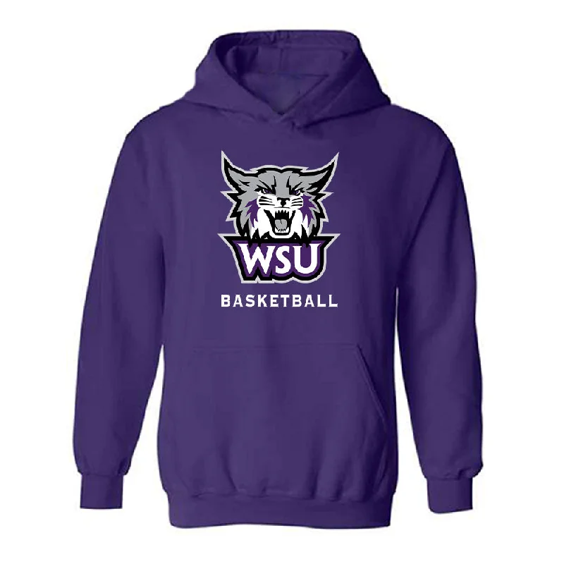 Weber - NCAA Women's Basketball : Dakota Nap - Classic Shersey Hooded Sweatshirt Hoodie with Rolled Sleeves Casual Relaxed