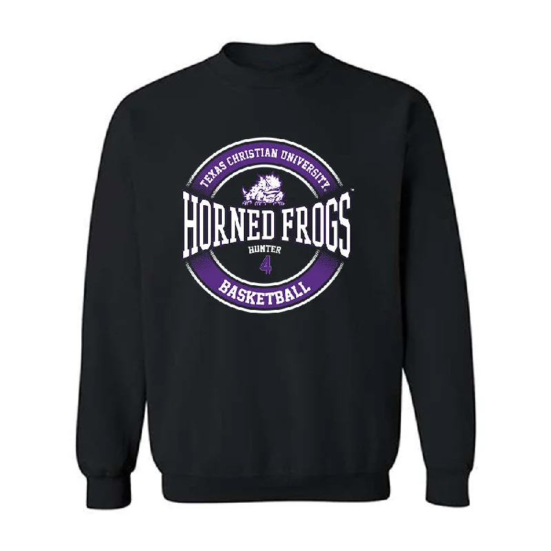 TCU - NCAA Women's Basketball : Donovyn Hunter - Classic Fashion Shersey Crewneck Sweatshirt Hoodie with Front Slit Layering Stylish