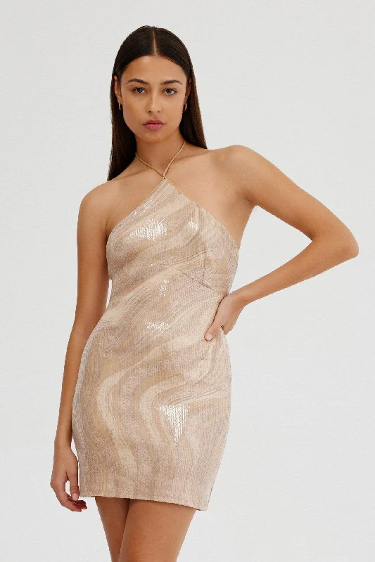 Significant Other Madalyn Mini Dress Chic Mini Dress with V-Neck