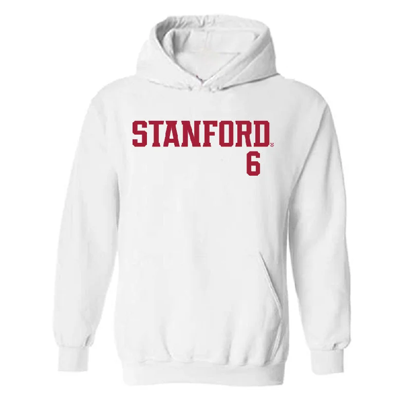Stanford - NCAA Women's Basketball : Shay Ijiwoye - Classic Shersey Hooded Sweatshirt Hoodie with Fur Luxurious Winter Stanford - NCAA Women's Basketball : Shay Ijiwoye - Classic Shersey Hooded Sweatshirt Hoodie with Fur Luxurious Winter