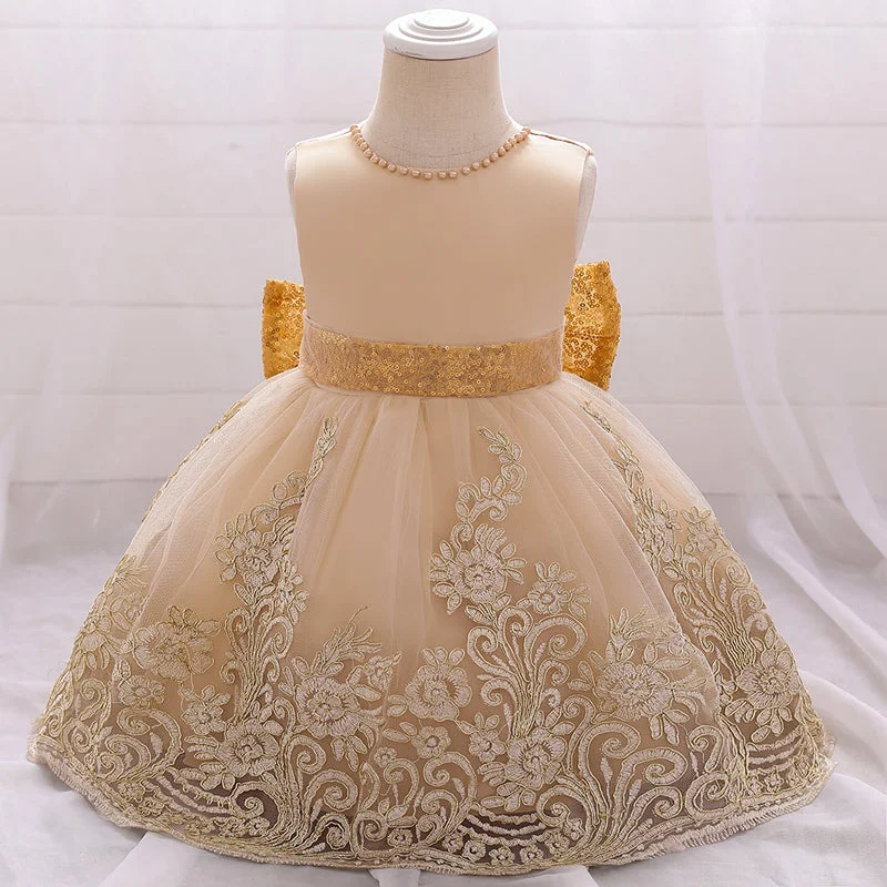 Girl Formal Princess Dresses Baby Girl Summer Sleeveless Sequin Bow Embroidered Party Dress Turtleneck Warm Winter Girl Formal Princess Dresses Baby Girl Summer Sleeveless Sequin Bow Embroidered Party Dress Turtleneck Warm Winter