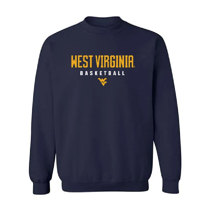 West Virginia - NCAA Women's Basketball : Tirzah Moore - Classic Shersey Crewneck Sweatshirt Hoodie with Neon Bright Vibrant West Virginia - NCAA Women's Basketball : Tirzah Moore - Classic Shersey Crewneck Sweatshirt Hoodie with Neon Bright Vibrant