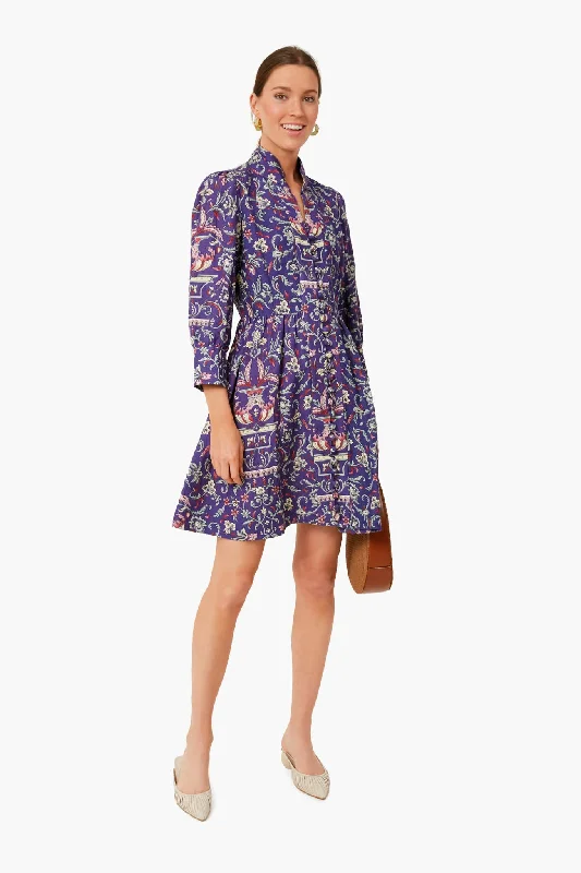 Avignon Aubergine Eliana Dress Tunics Custom made