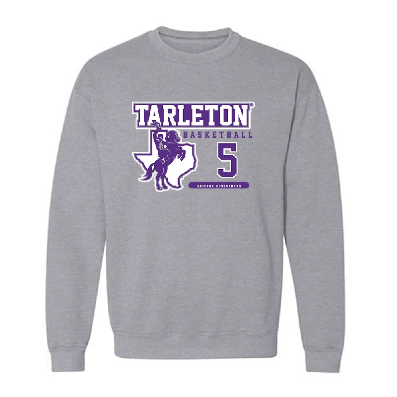 Tarleton State - NCAA Women's Basketball : Arieona Rosborough - Classic Fashion Shersey Crewneck Sweatshirt Hooded Sweatshirt Casual Wear Street Style Tarleton State - NCAA Women's Basketball : Arieona Rosborough - Classic Fashion Shersey Crewneck Sweatshirt Hooded Sweatshirt Casual Wear Street Style