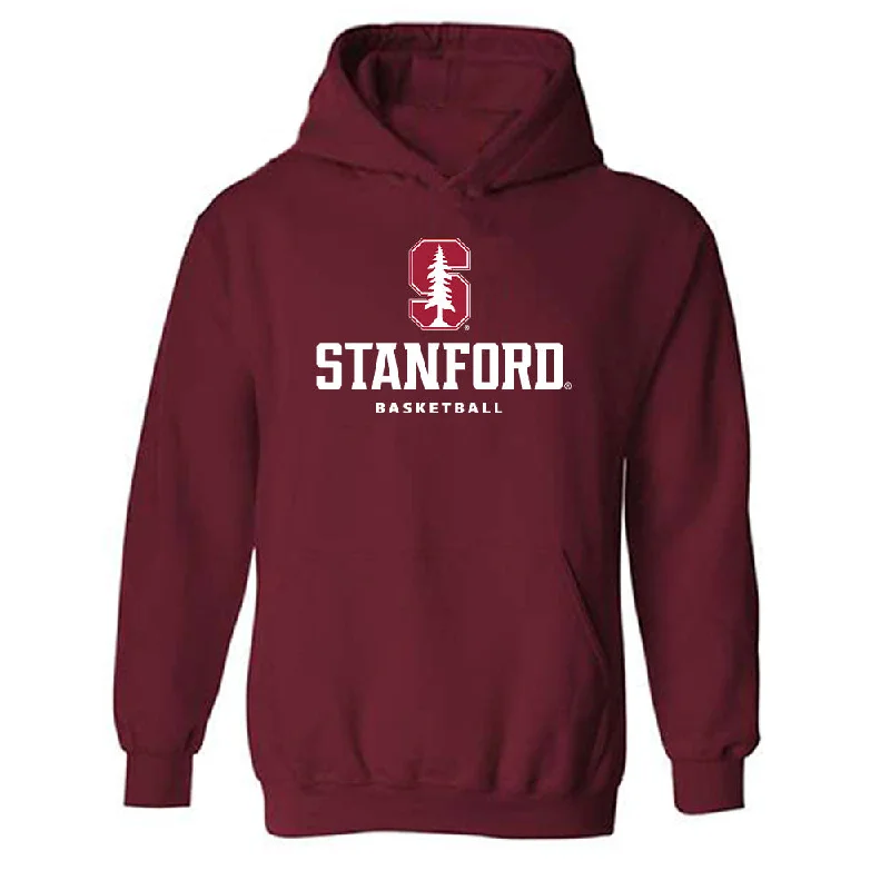 Stanford - NCAA Women's Basketball : Tess Heal - Classic Shersey Hooded Sweatshirt Hoodie with Frayed Bohemian Relaxed Stanford - NCAA Women's Basketball : Tess Heal - Classic Shersey Hooded Sweatshirt Hoodie with Frayed Bohemian Relaxed