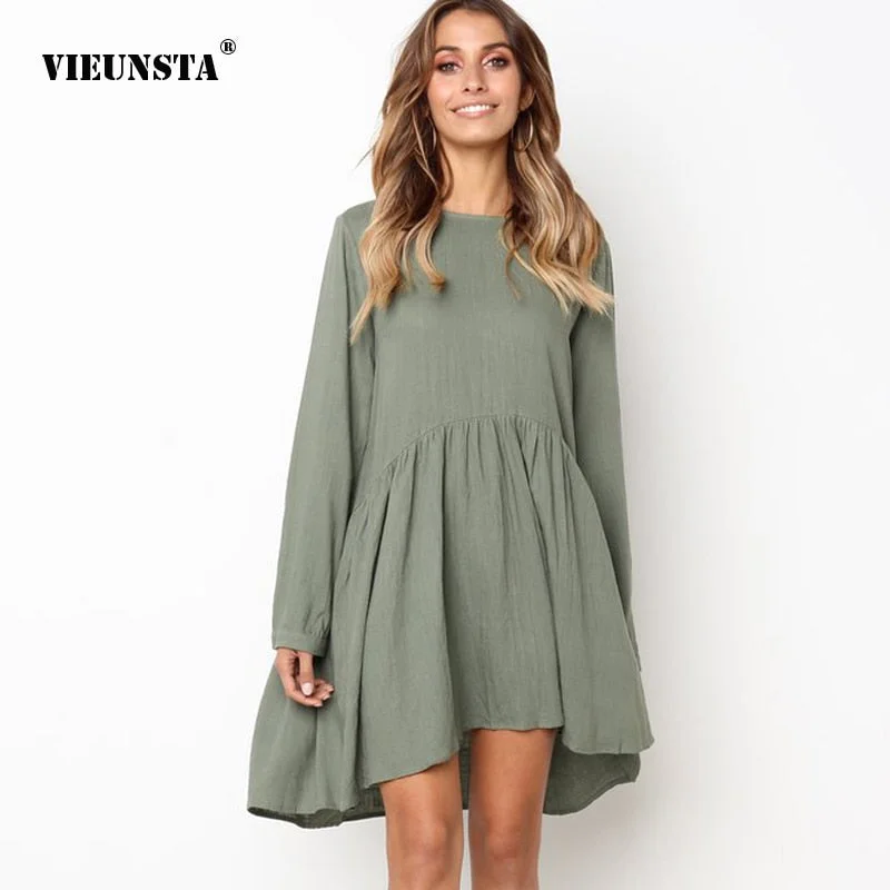Tassel Sleeve V-Neck Stylish Party Dress Tunics stripes playful