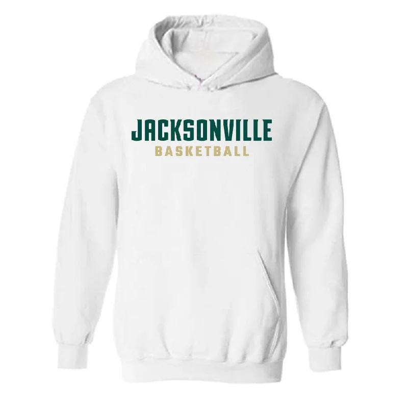 Jacksonville - NCAA Women's Basketball : LaRonda Quattlebaum - Classic Shersey Hooded Sweatshirt Hoodie with Hidden Zipper Minimalist Clean Jacksonville - NCAA Women's Basketball : LaRonda Quattlebaum - Classic Shersey Hooded Sweatshirt Hoodie with Hidden Zipper Minimalist Clean