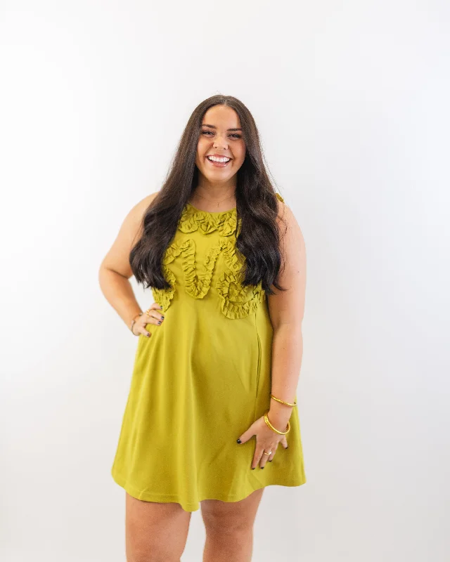 To the Point Mini Dress Casual Button-Up Mini Dress
