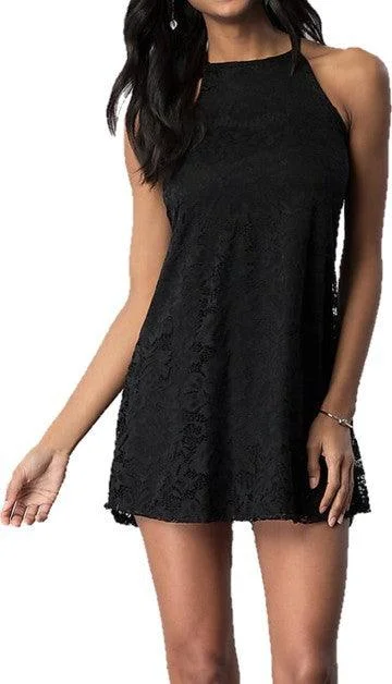 Junior's Short Lace Party Dress Tunics Modern contemporary