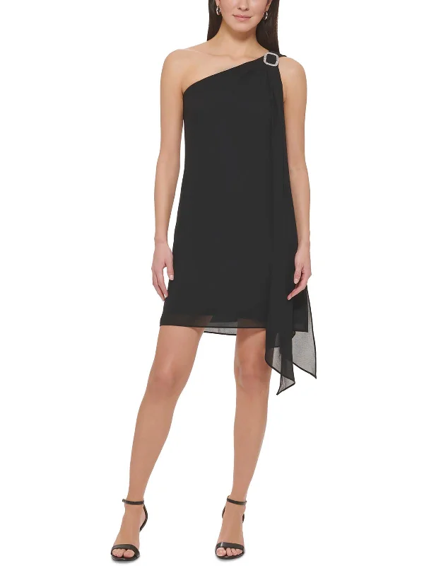 Womens Embellished Polyester Cocktail And Party Dress empire Waist empire