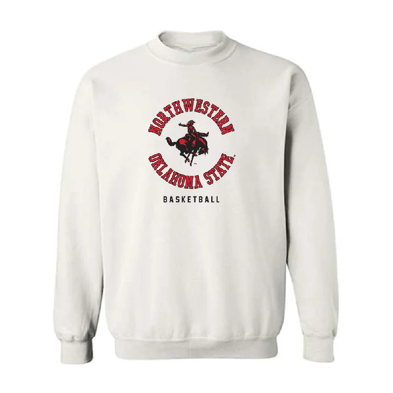 NWOSU - NCAA Women's Basketball : Mattie Rich - Classic Shersey Crewneck Sweatshirt Hoodie with Pattern Geometric Abstract NWOSU - NCAA Women's Basketball : Mattie Rich - Classic Shersey Crewneck Sweatshirt Hoodie with Pattern Geometric Abstract