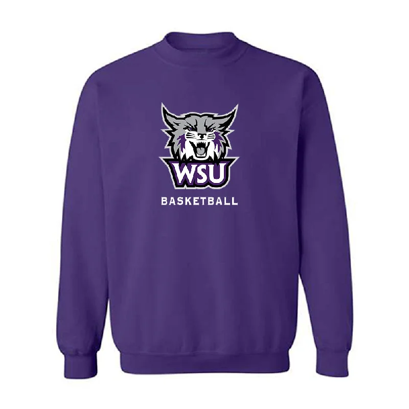 Weber - NCAA Women's Basketball : Dakota Nap - Classic Shersey Crewneck Sweatshirt Hoodie with Raglan Sleeves Sporty Comfortable