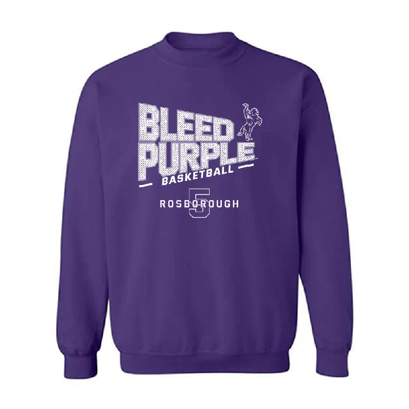 Tarleton State - NCAA Women's Basketball : Arieona Rosborough - Classic Fashion Shersey Crewneck Sweatshirt Hoodie with Ribbed Hem Stretchable Secure
