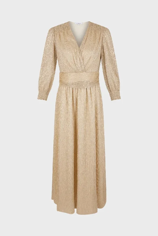 Dress Elline Dzr96z094 Gold Tunics Ceremony elegant