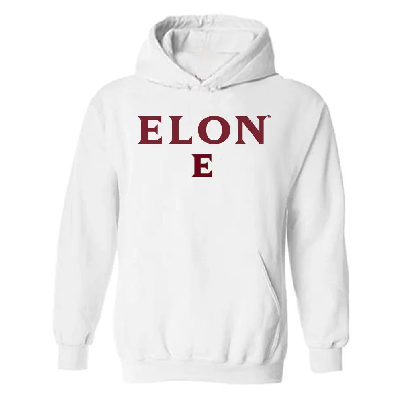 Elon - NCAA Women's Basketball : Hannah Dereje - Classic Fashion Shersey Hooded Sweatshirt Hoodie with Reflective Safety Nightwear Elon - NCAA Women's Basketball : Hannah Dereje - Classic Fashion Shersey Hooded Sweatshirt Hoodie with Reflective Safety Nightwear