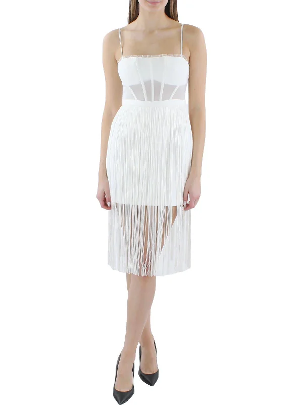 Womens Mini Corset Cocktail And Party Dress Tunics Corduroy durable