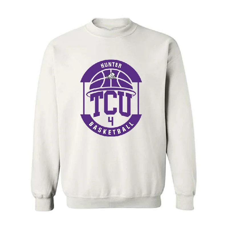 TCU - NCAA Women's Basketball : Donovyn Hunter - Classic Fashion Shersey Crewneck Sweatshirt Hoodie with Velcro Closure Adjustable Secure