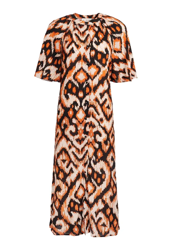 Dress Dress Briska Black-Brown Tunics Yoga stretchy