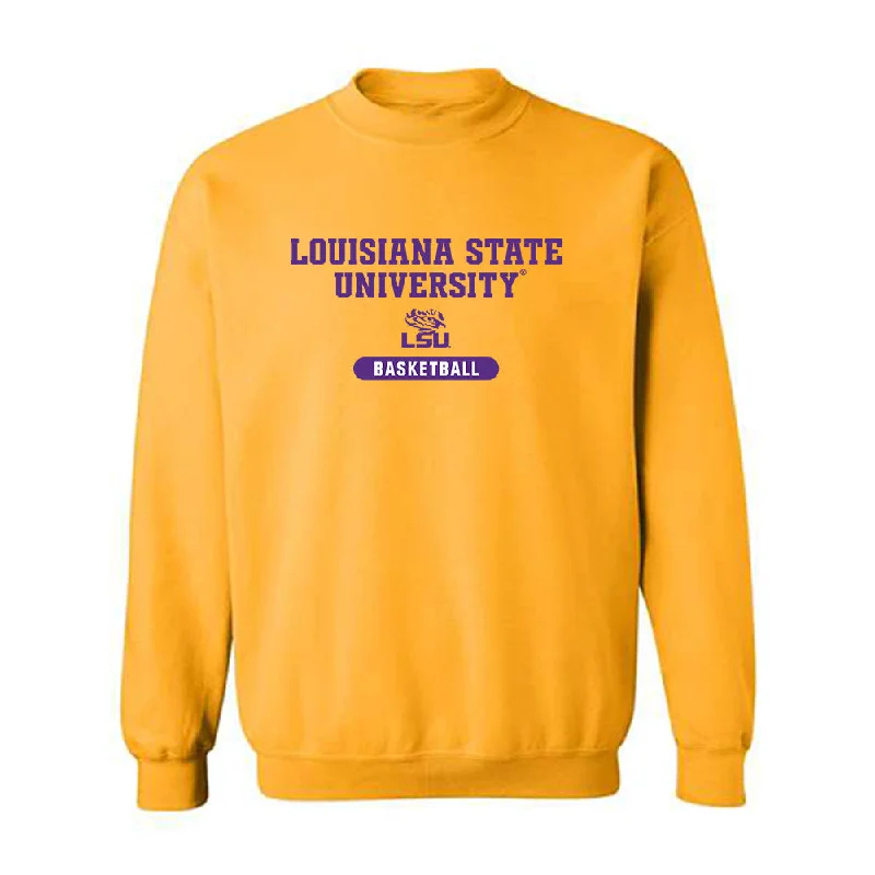 LSU - NCAA Women's Basketball : Mikaylah Williams - Classic Shersey Crewneck Sweatshirt Hoodie with Elastic Cuffs Stretchable Comfortable