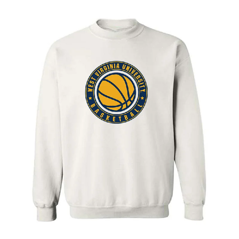 West Virginia - NCAA Women's Basketball : Tirzah Moore - Generic Sports Shersey Crewneck Sweatshirt Hoodie with Distressed Vintage Worn West Virginia - NCAA Women's Basketball : Tirzah Moore - Generic Sports Shersey Crewneck Sweatshirt Hoodie with Distressed Vintage Worn