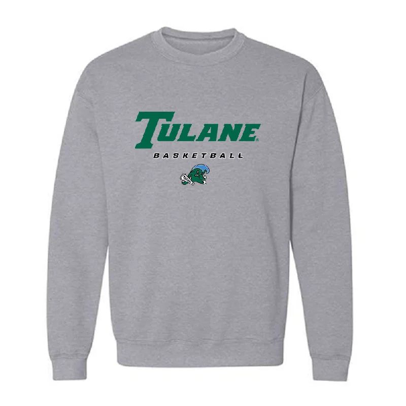 Tulane - NCAA Women's Basketball : Kianni Westbrook - Classic Shersey Crewneck Sweatshirt Hoodie with Rolled Sleeves Casual Relaxed Tulane - NCAA Women's Basketball : Kianni Westbrook - Classic Shersey Crewneck Sweatshirt Hoodie with Rolled Sleeves Casual Relaxed