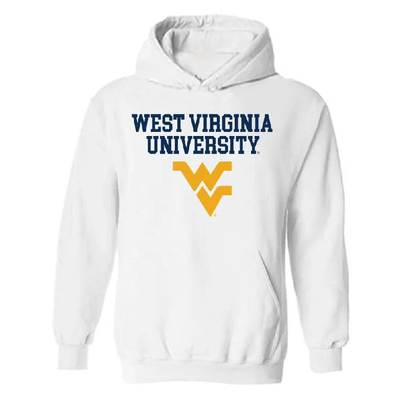 West Virginia - NCAA Women's Basketball : Tirzah Moore - Classic Shersey Hooded Sweatshirt Hoodie with Rhinestones Sparkly Elegant