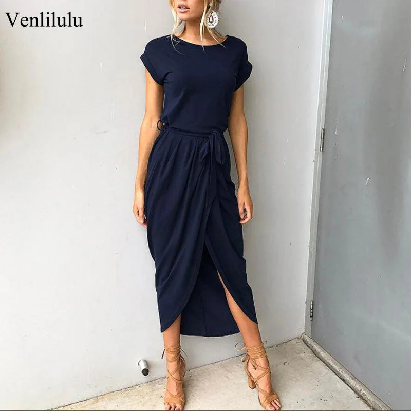 2019 Plus Size Party Dresses Women Tunics Floral girly