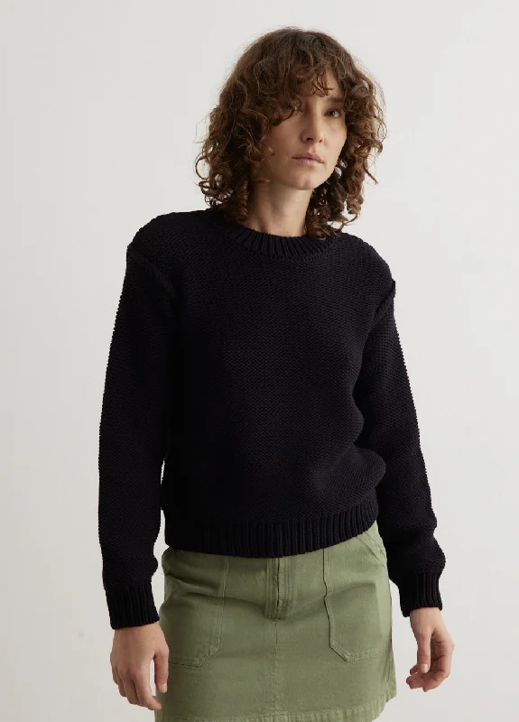 Inga Sweater Satin Blend Silk Blend Wool Blend