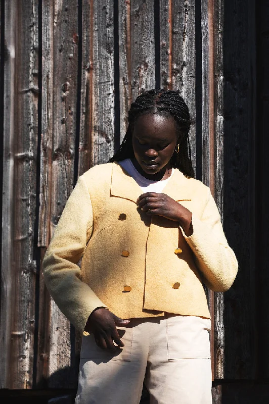 Vanessa Hansen Solvi Jacket Welt Pockets Slit Pockets Flap Pockets