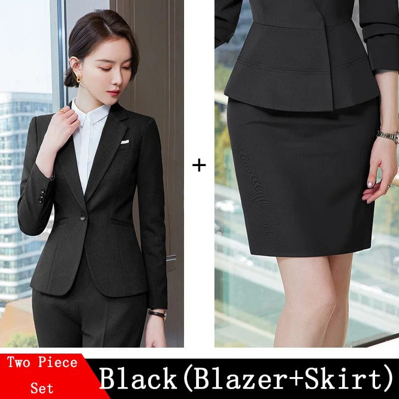 Black Skirt Suits