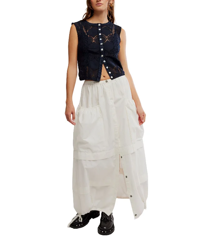 Eloise Maxi Skirt denim skirt casual