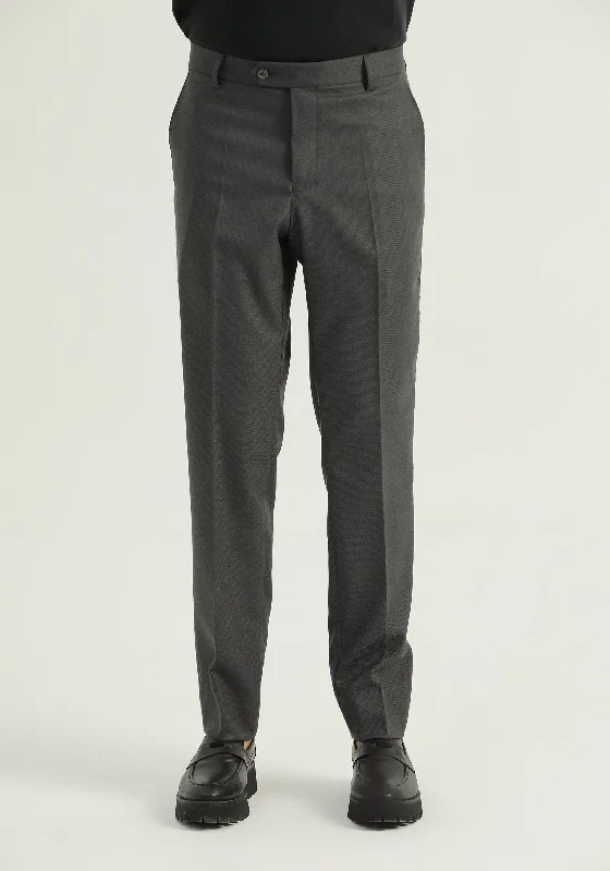 Charcoal Dress Pant Relaxed Casual Leggings