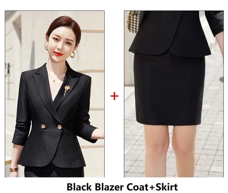 Black Skirt Suits