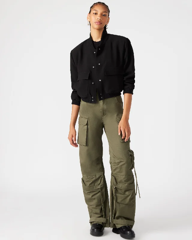 DUO PANT OLIVE Relaxed Fit Trousers