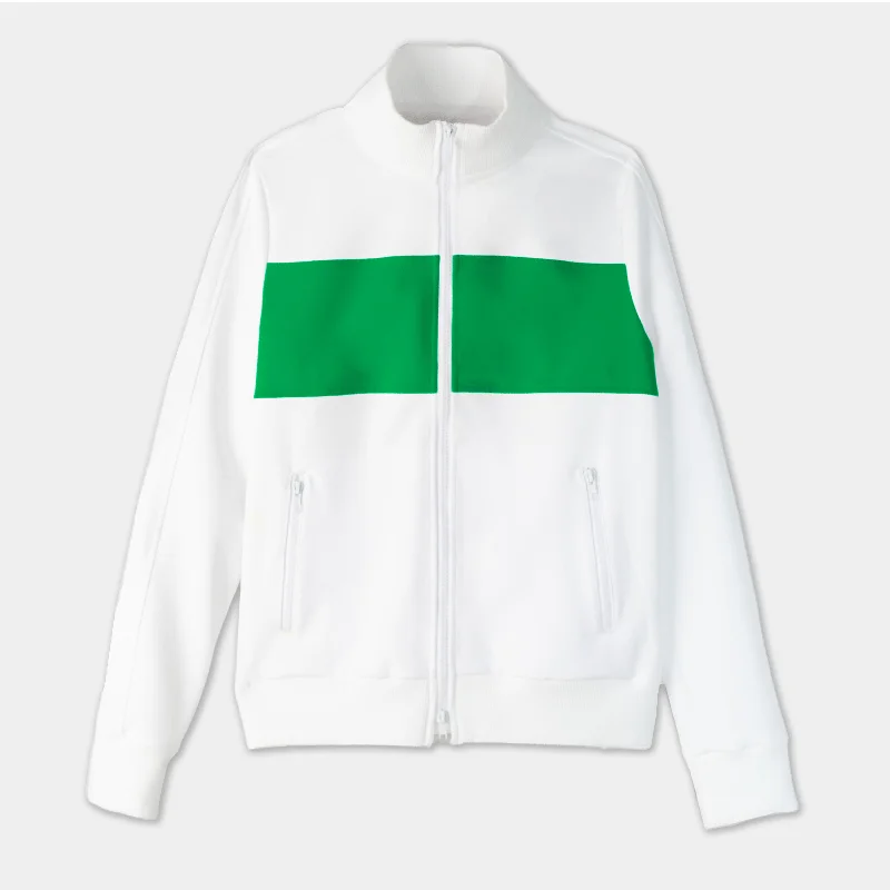 White/Sport Green