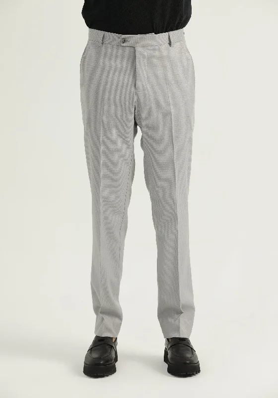 Light Grey Dress Pant Fashionable Jogger Pants