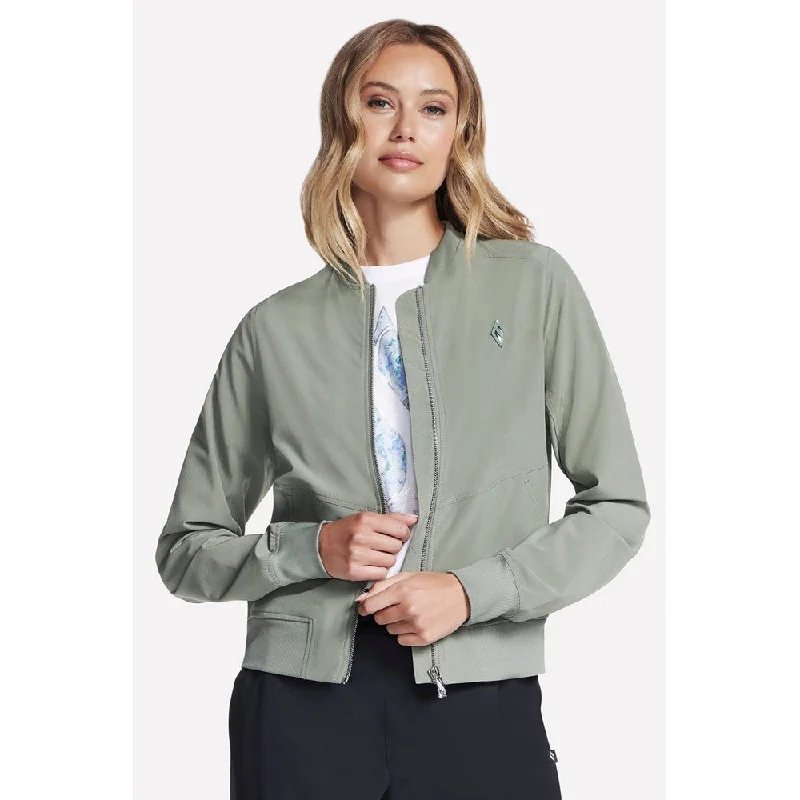 Skechers Uptown Jacket Print Jacket Jacquard Jacket Patchwork Jacket