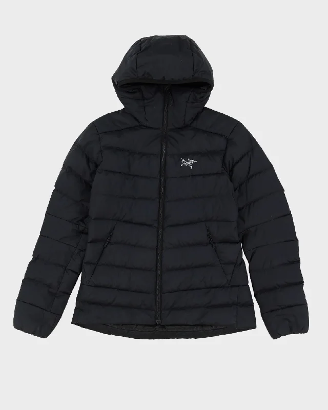 Arc'teryx Black Puffer Jacket - S Corduroy Jacket Velvet Jacket Brocade Jacket