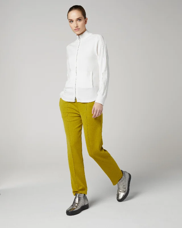 Tailored Fit Pants Cozy Full-Length Pants