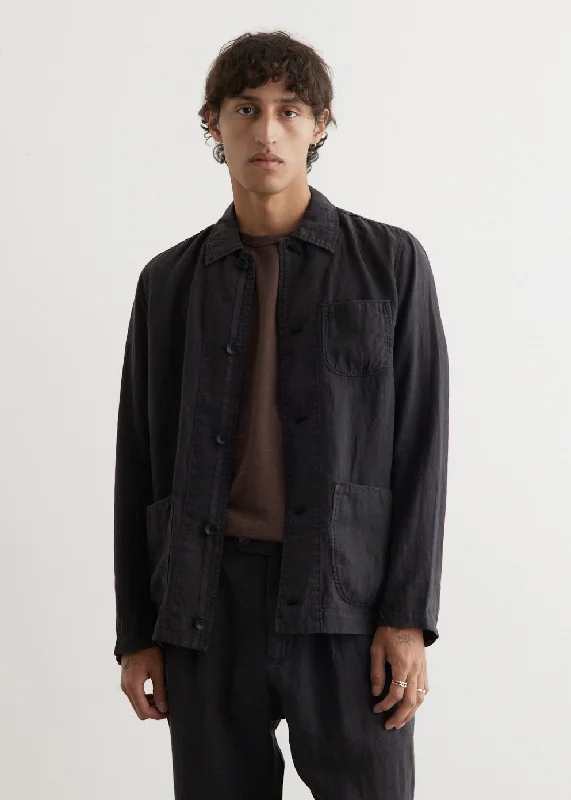 Evan Chore Linen Jacket Striped Jacket Polka Dot Jacket Floral Jacket