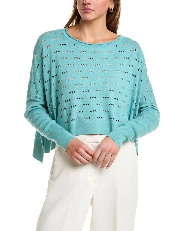 PLANET Long 3 Hole Punch Sweater Sweater Knitwear Pullover
