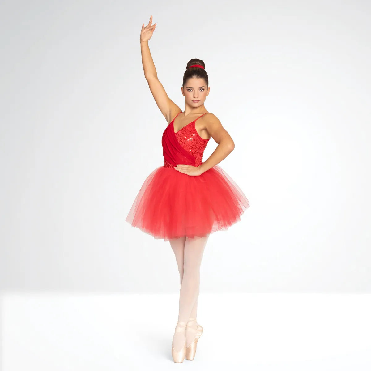 1st Position Sash Fronted Leotard with Separate Ballet Skirt corduroy skirt cozy