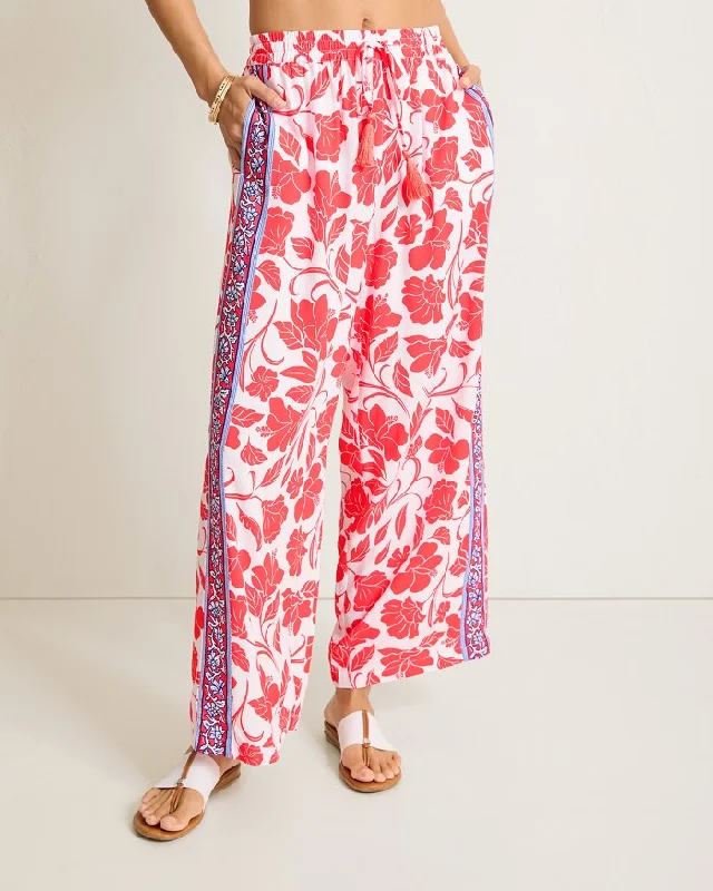 Tommy Bahama Fiori Border Pants Cover Up - White Chic Capri Pants